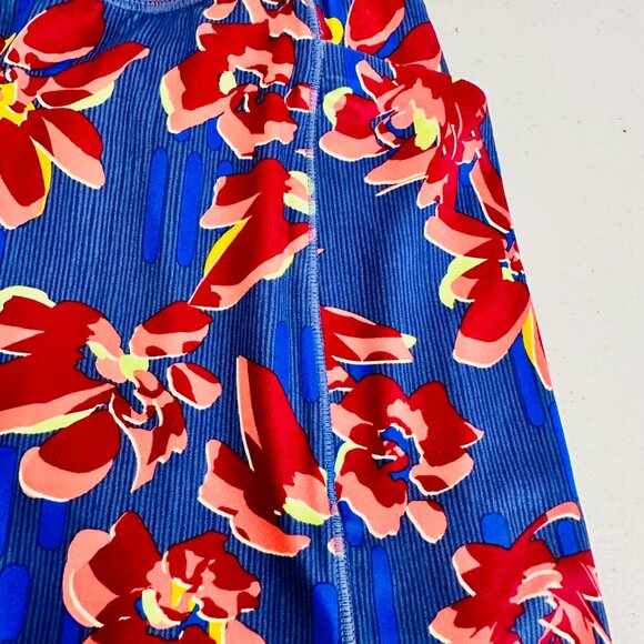 ATHLETA SALUTATION STASH FLORAL 16 1/2" SKORT GOLF SKIRT WITH UNDER SHORT - Picture 4 of 8